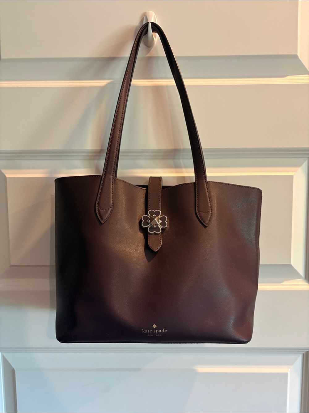 kate spade large cherrywood Kaci tote